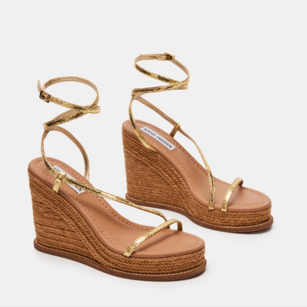 Platform gold wedges